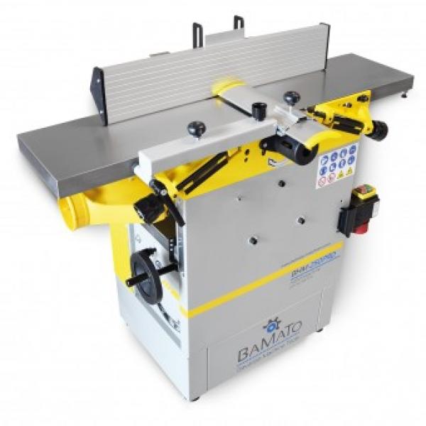 BAMATO Abricht- und Dickenhobelmaschine mit Spiralmesserwelle BHM-250PRO (400V)